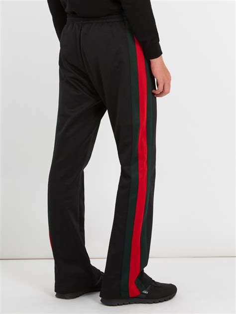 gucci track pants mens replica|gucci side stripe track pants.